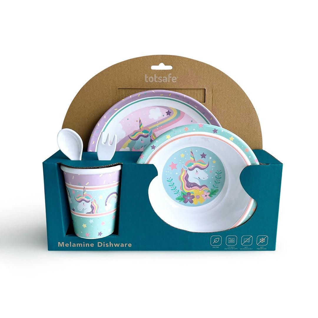 Totsafe Premium Melamine Dishware Set | The Nest Attachment Parenting Hub