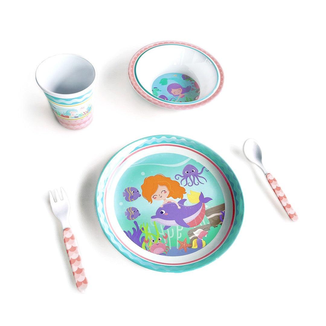 Totsafe Premium Melamine Dishware Set | The Nest Attachment Parenting Hub