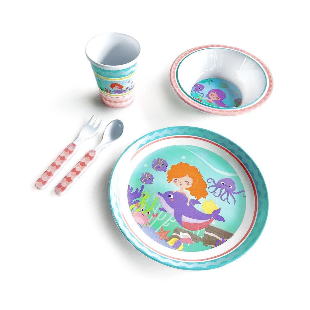 Totsafe Premium Melamine Dishware Set | The Nest Attachment Parenting Hub