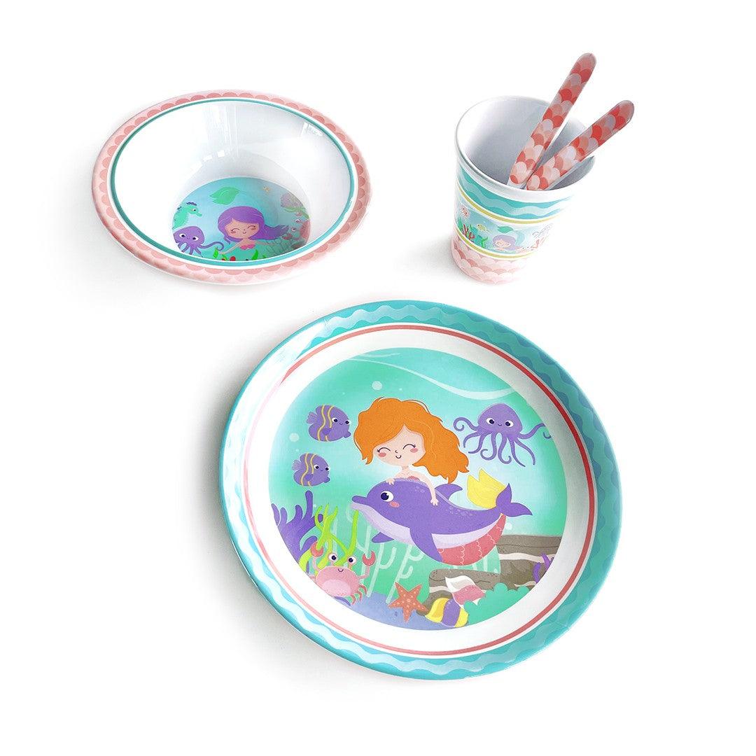 Totsafe Premium Melamine Dishware Set | The Nest Attachment Parenting Hub