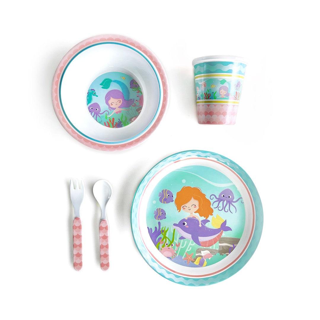 Totsafe Premium Melamine Dishware Set | The Nest Attachment Parenting Hub