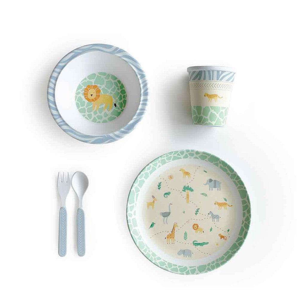 Totsafe Premium Melamine Dishware Set | The Nest Attachment Parenting Hub