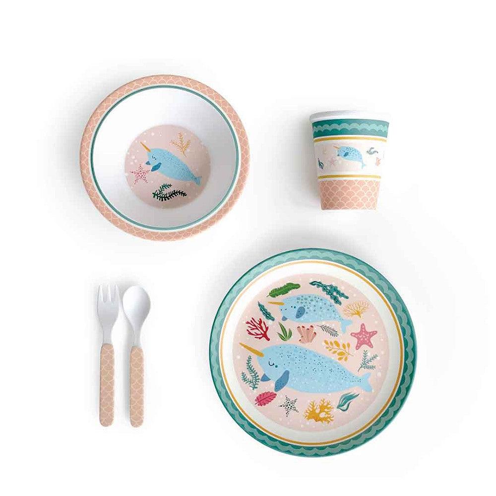 Totsafe Premium Melamine Dishware Set | The Nest Attachment Parenting Hub