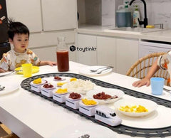Toy Tinkr Food Train with Add Ons | The Nest Attachment Parenting Hub