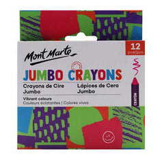 Toy Tinkr Mont Marte Jumbo Crayons 3+ | The Nest Attachment Parenting Hub