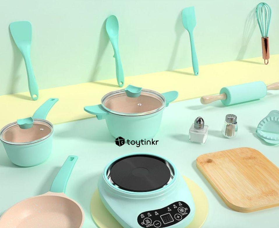 Toy Tinkr Real Mini Cooking Set | The Nest Attachment Parenting Hub