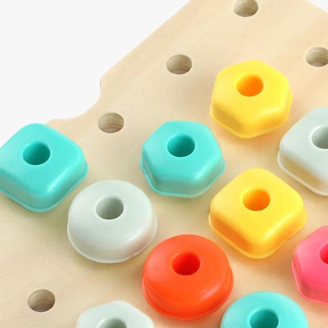 Toy Tinkr Top Bright BBQ Sequencing Playbox 3+ | The Nest Attachment Parenting Hub