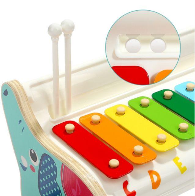 Toy Tinkr Top Bright Eight Tones Elephant Xylophone | The Nest Attachment Parenting Hub