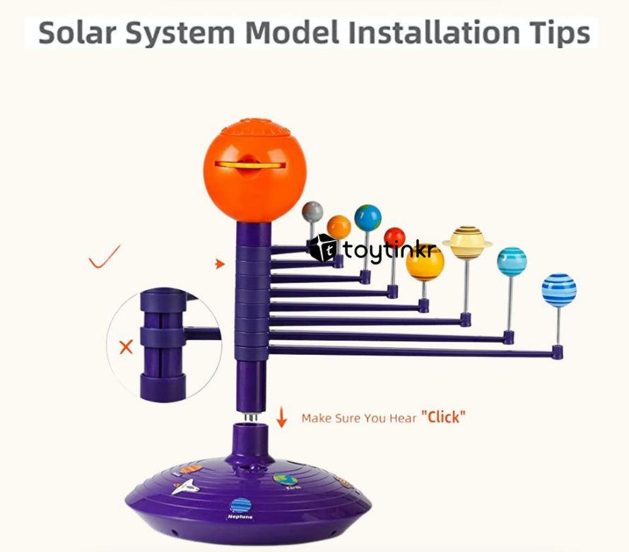 Toy Tinkr Top Bright Solar System Planetary Projector 3+ | The Nest Attachment Parenting Hub