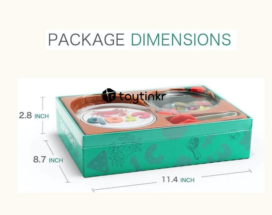 Toy Tinkr Top Bright Spell & Play Food Playbox 2+t | The Nest Attachment Parenting Hub