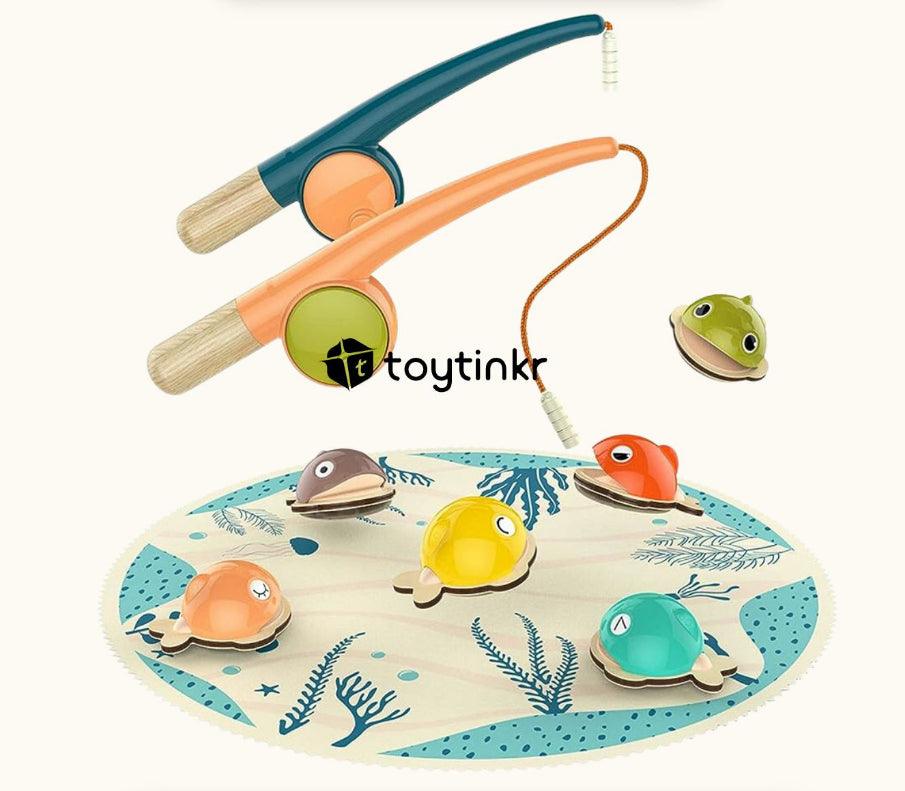 Toy Tinkr Topbright Chunky Fishing Set 3+ | The Nest Attachment Parenting Hub