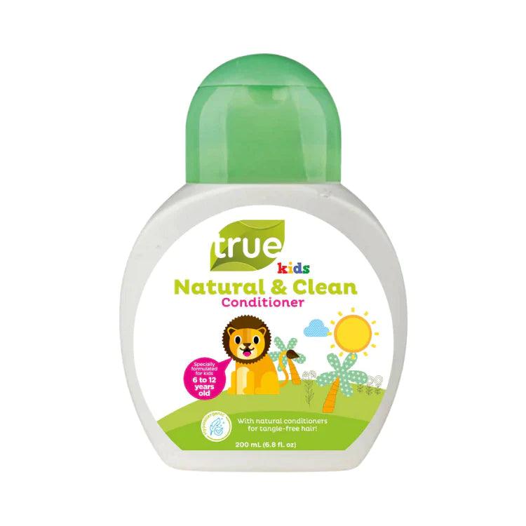 True Kids Natural & Clean Conditioner 200ml (5 to 12yo) | The Nest Attachment Parenting Hub