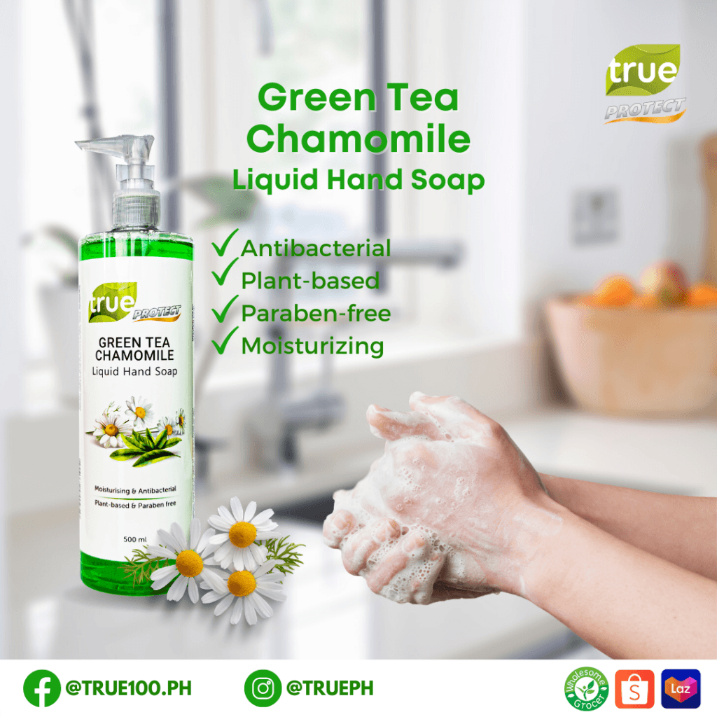 True Protect Plant-based Liquid Hand Soap 500ml | The Nest Attachment Parenting Hub