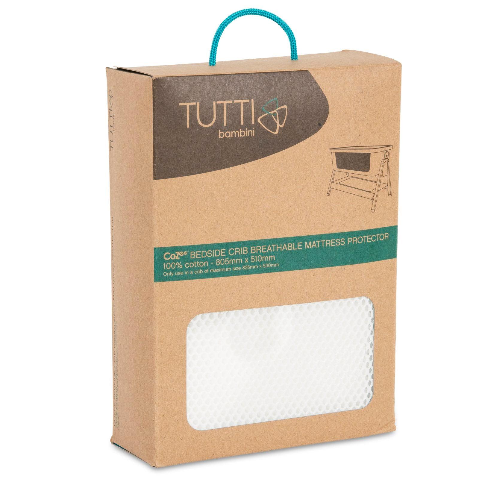 Tutti Bambini CoZee Breathable Mattress Protector | The Nest Attachment Parenting Hub