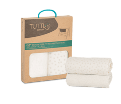 Tutti Bambini CoZee Fitted Sheets (2 Pack)