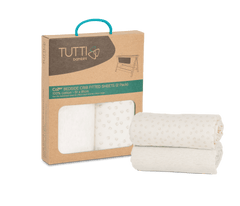 Tutti Bambini CoZee Fitted Sheets (2 Pack) | The Nest Attachment Parenting Hub