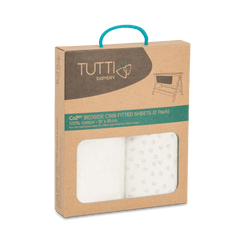 Tutti Bambini CoZee Fitted Sheets (2 Pack)