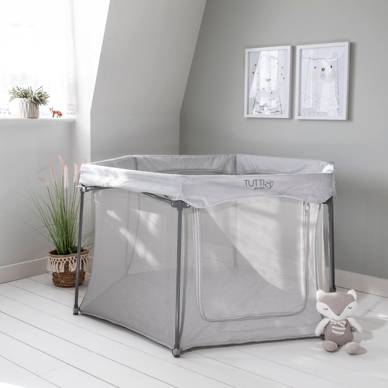 Tutti Bambini Hexa Playpen | The Nest Attachment Parenting Hub