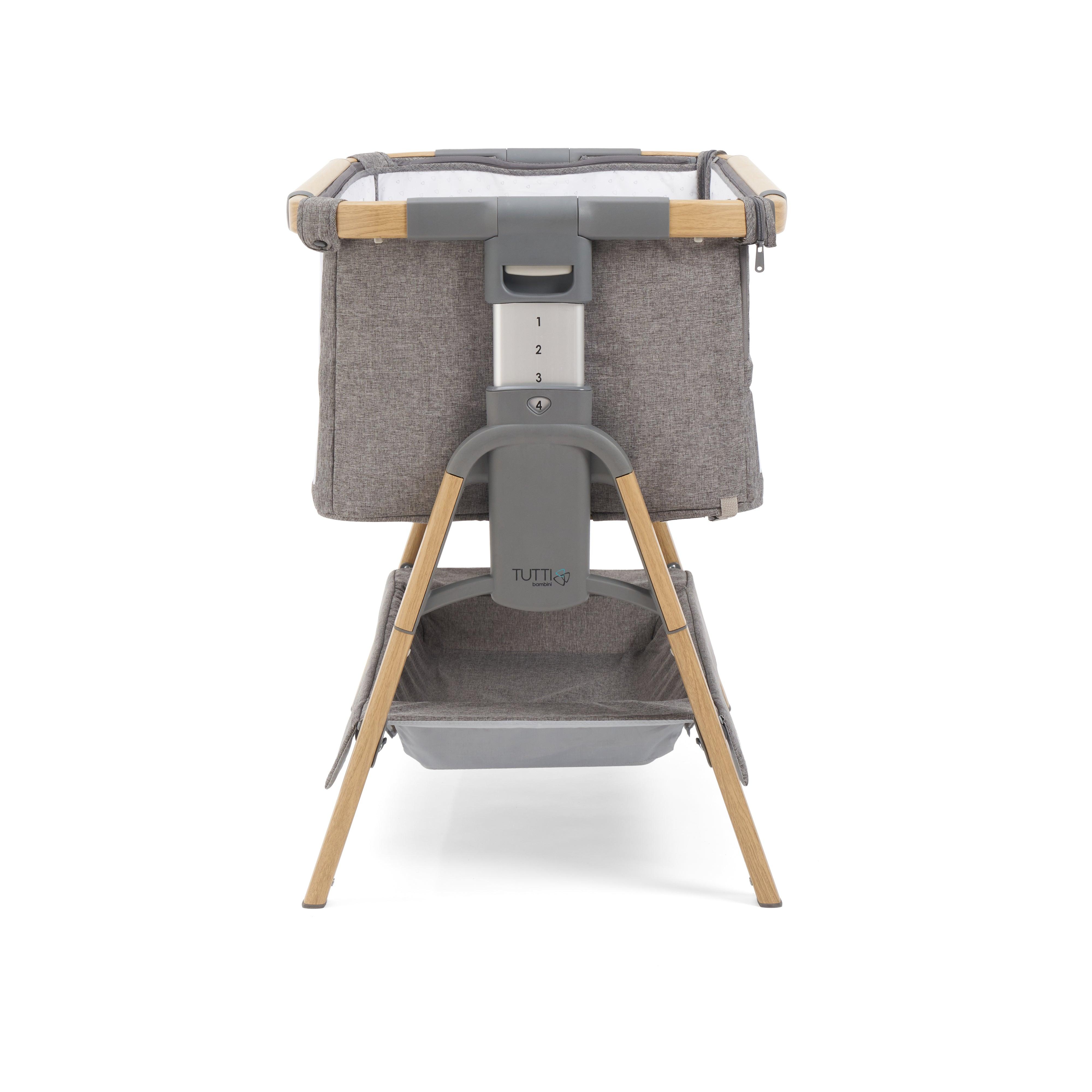 Tutti Bambini XL CoZee Bedside Crib & Cot | The Nest Attachment Parenting Hub