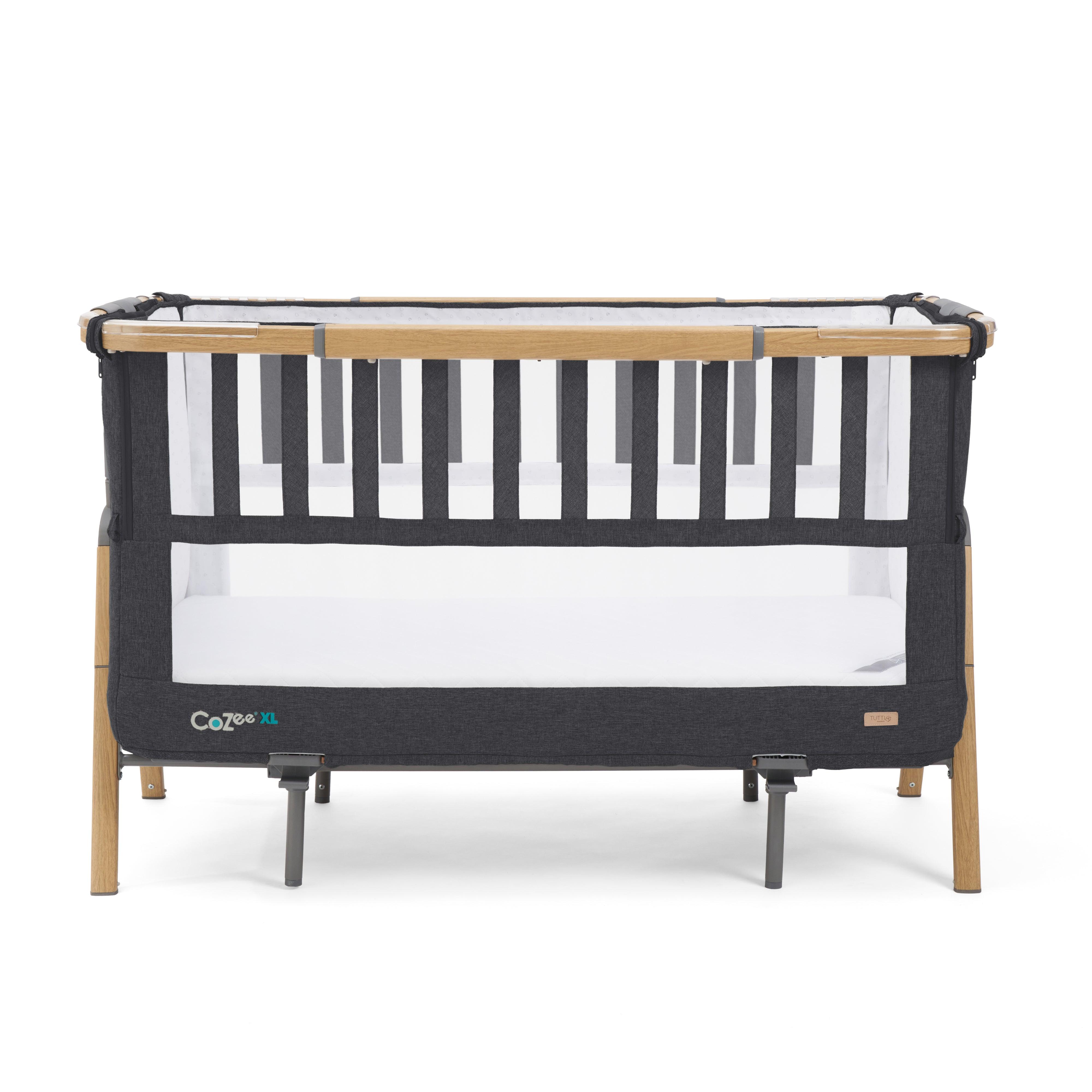 Tutti Bambini XL CoZee Bedside Crib & Cot | The Nest Attachment Parenting Hub