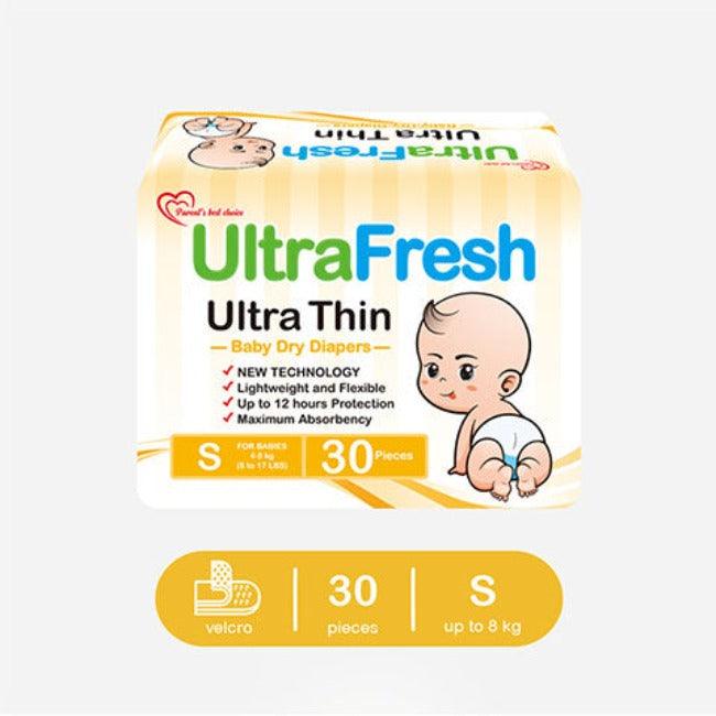 UltraFresh Ultra Thin Diaper 30's | The Nest Attachment Parenting Hub