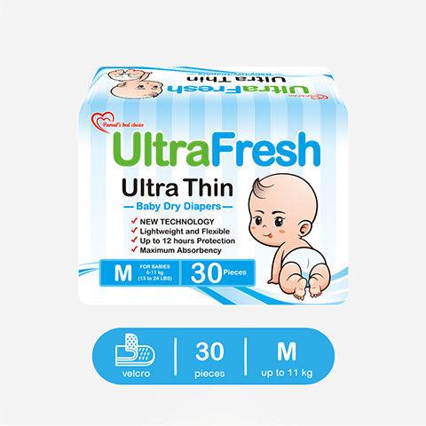 UltraFresh Ultra Thin Diaper 30's | The Nest Attachment Parenting Hub