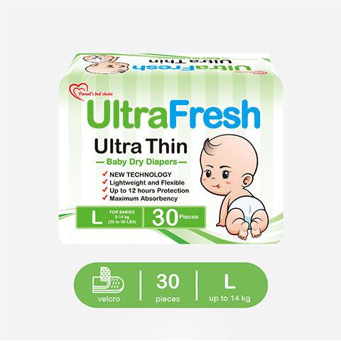UltraFresh Ultra Thin Diaper 30's | The Nest Attachment Parenting Hub
