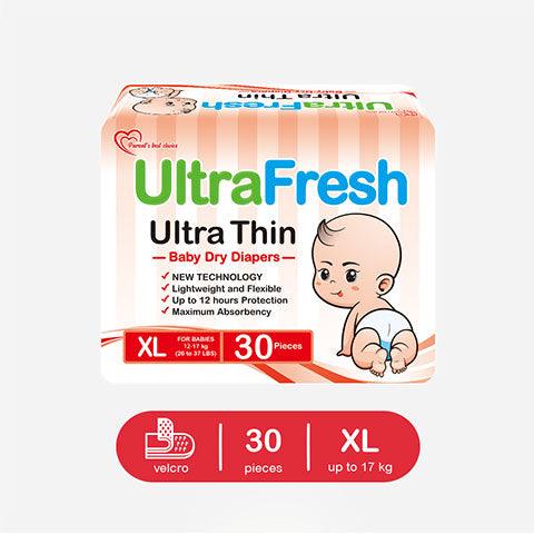 UltraFresh Ultra Thin Diaper 30's | The Nest Attachment Parenting Hub