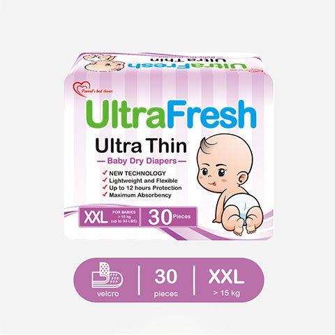 UltraFresh Ultra Thin Diaper 30's | The Nest Attachment Parenting Hub