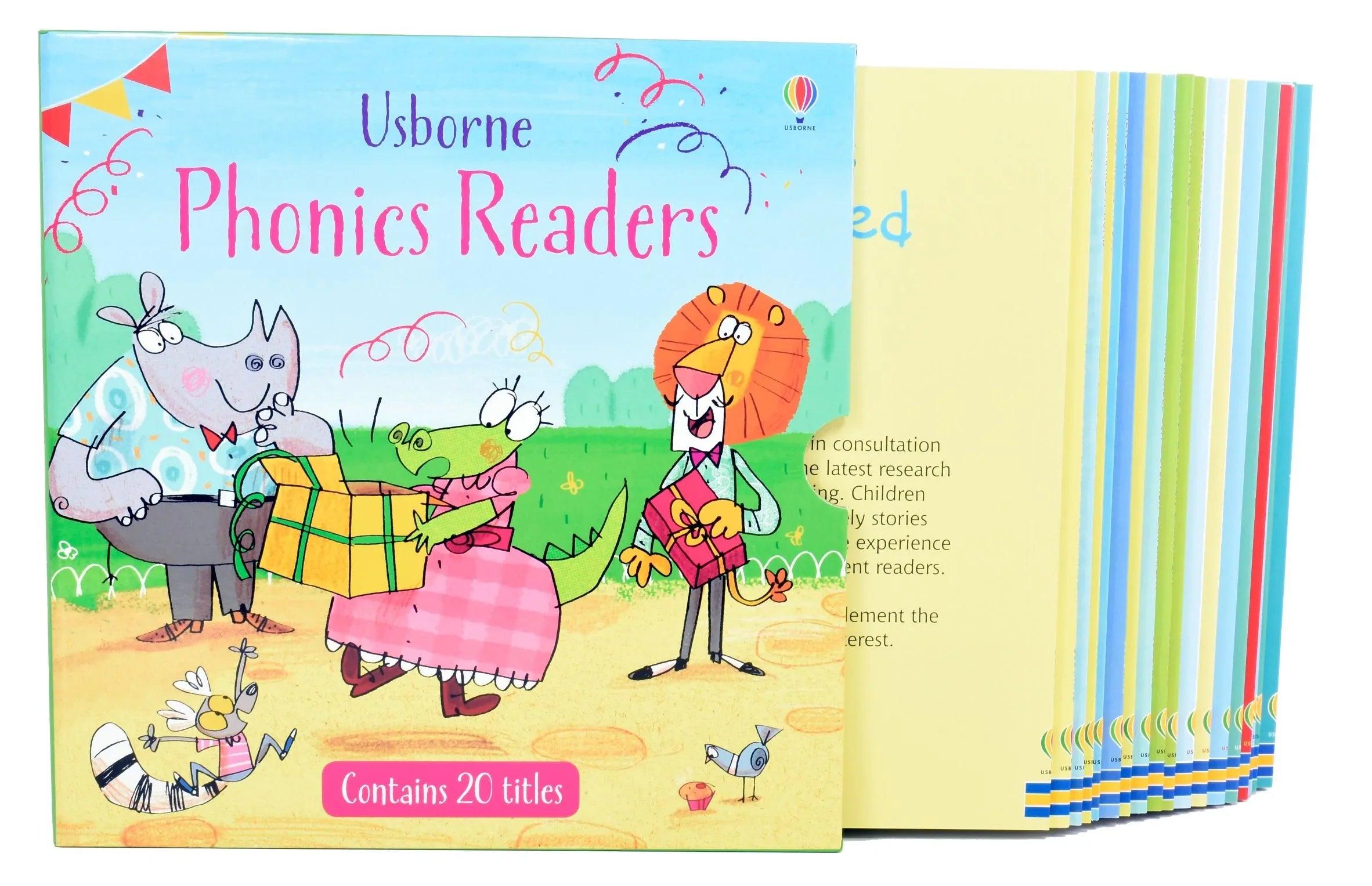 Usborne - Phonics Readers 20 Book Collection | The Nest Attachment Parenting Hub