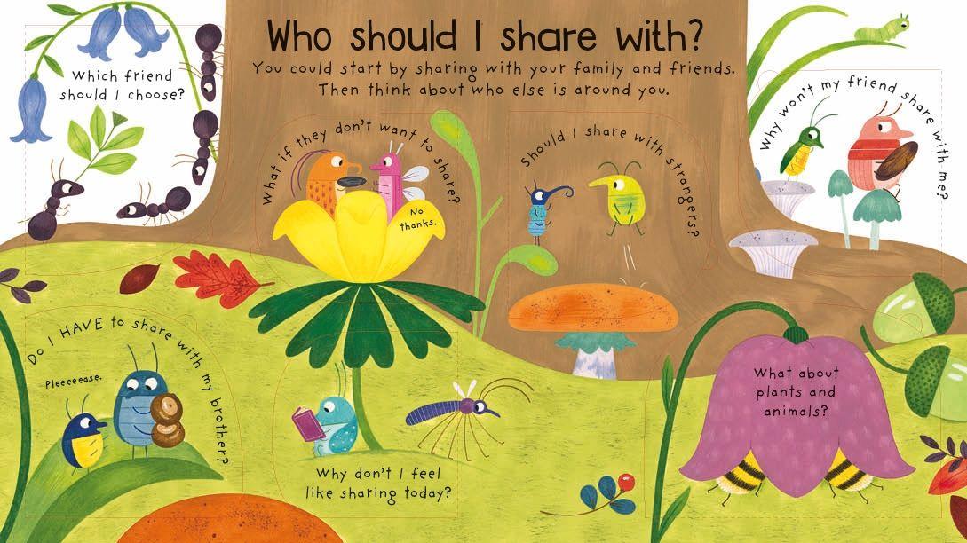 Usborne - First Questions and Answers: Why should I share? 4y+ | The Nest Attachment Parenting Hub