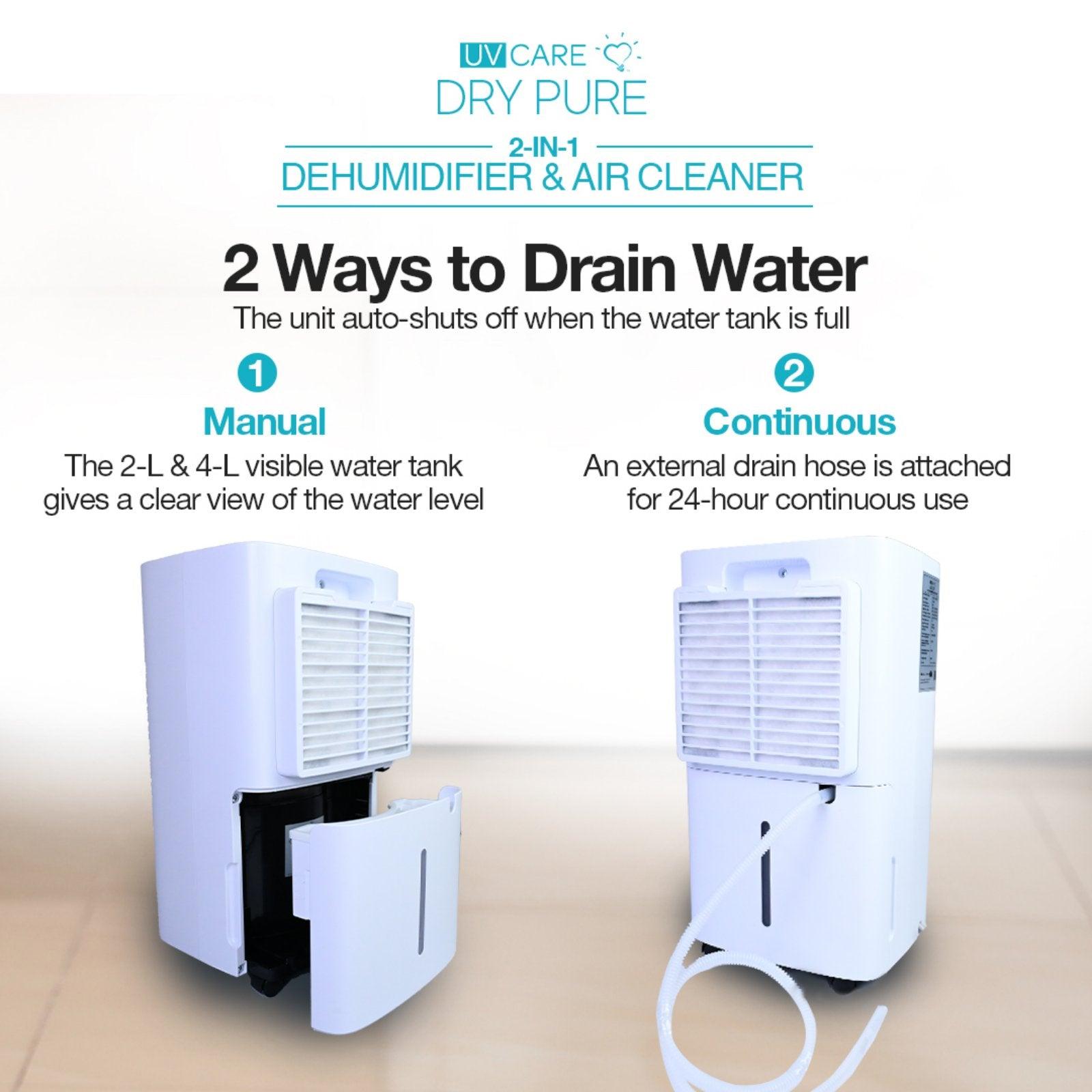 UV Care Dry Pure 2-In-1 Dehumidifier & Air Cleaner (20L) | The Nest Attachment Parenting Hub
