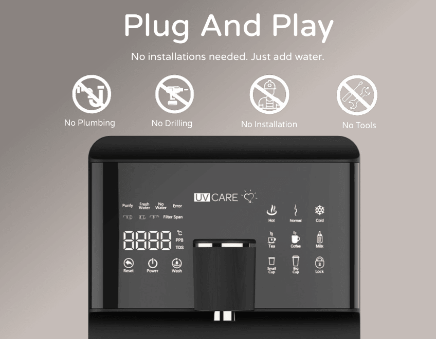 UV Care Pure Hydrogen-Rich Water Purifier | The Nest Attachment Parenting Hub