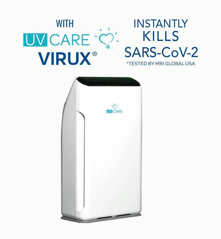 UV Care Super Air Cleaner with Medical Grade H14 HEPA Filter with UV Care VIRUX Patented Technology (7 STAGE) | The Nest Attachment Parenting Hub