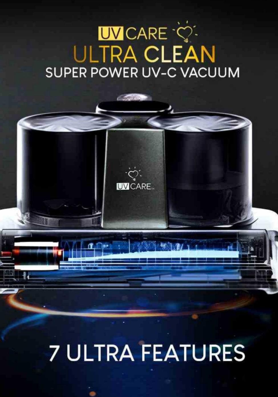 UV Care Ultra Clean Super Power UV-C Vacuum | The Nest Attachment Parenting Hub
