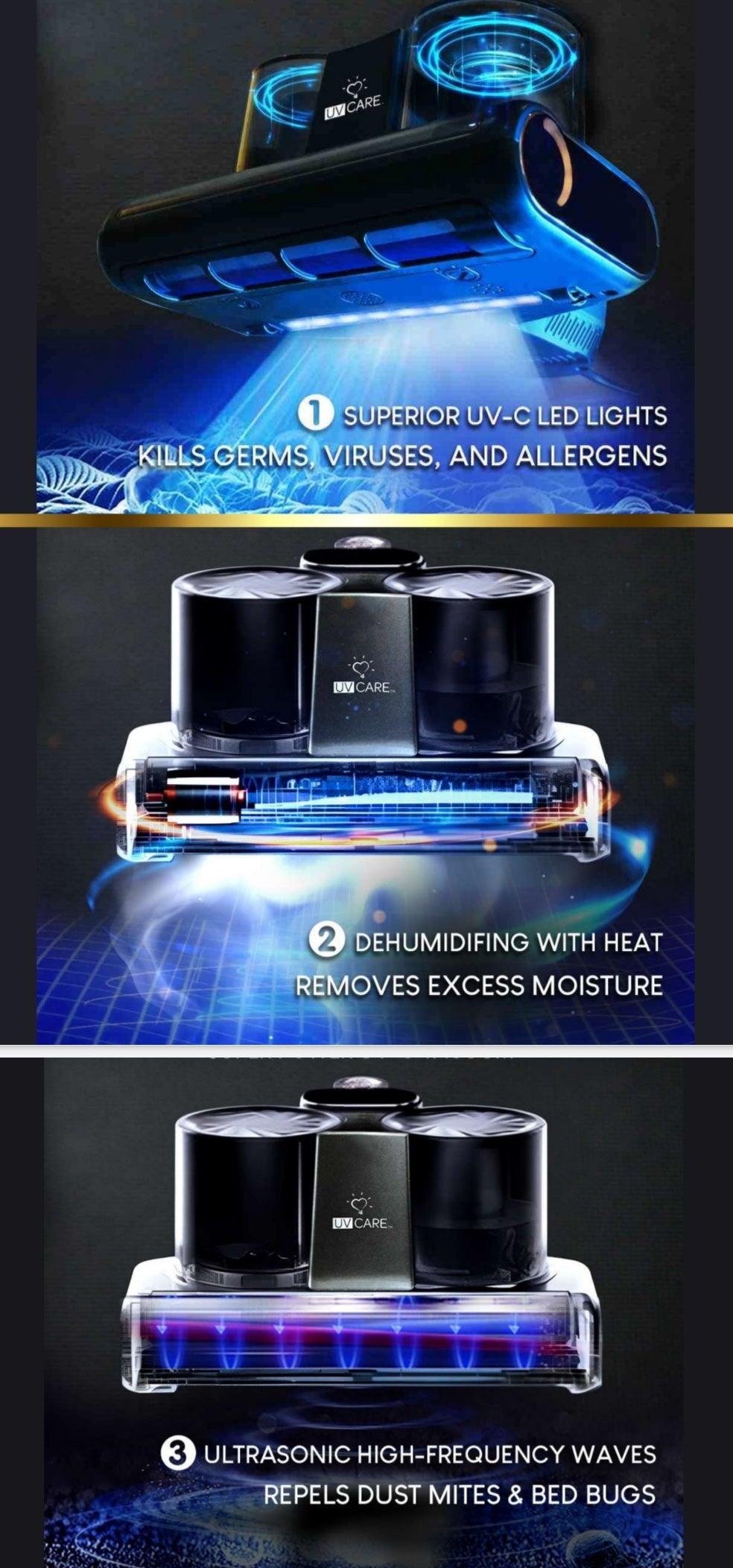 UV Care Ultra Clean Super Power UV-C Vacuum | The Nest Attachment Parenting Hub