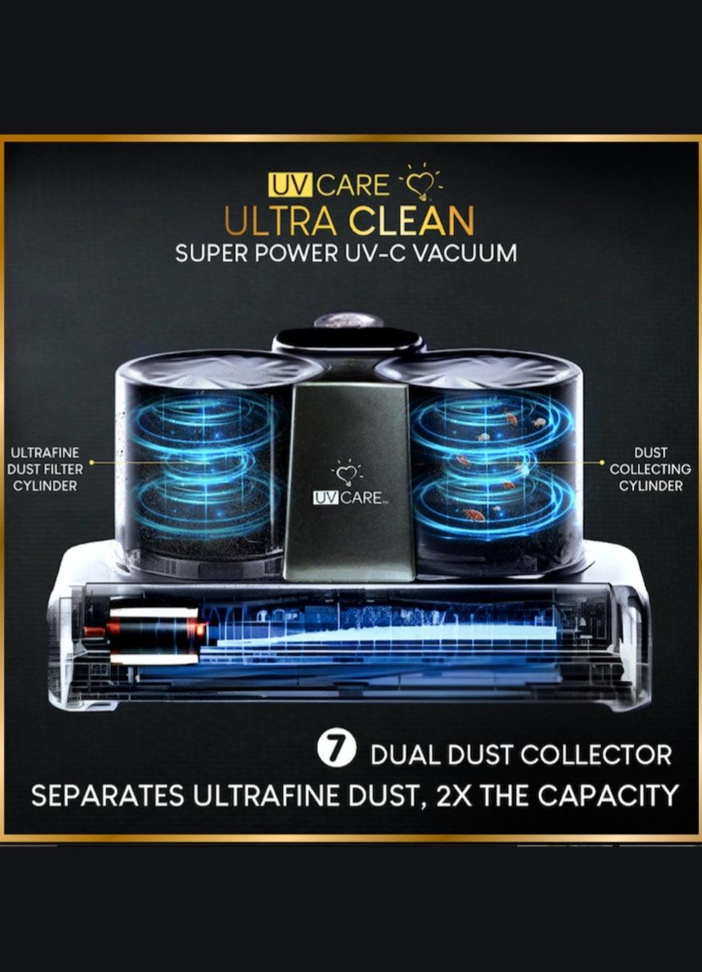 UV Care Ultra Clean Super Power UV-C Vacuum | The Nest Attachment Parenting Hub