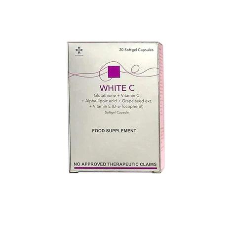 Vpharma White C Glutathione Softgel 20s B1T1 | The Nest Attachment Parenting Hub
