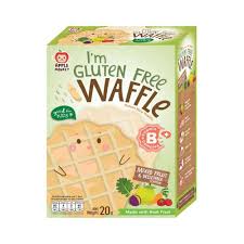 Apple Monkey Gluten Free Brown Rice Waffle 8m+