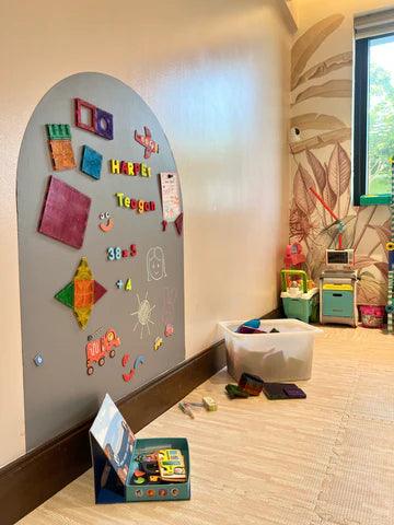 Olive & Cloud Multifunctional Magnetic Wall Decal | The Nest Attachment Parenting Hub