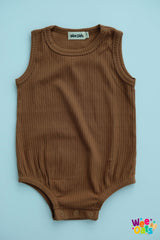 Wee Oats Chia Organic Cotton Sleeveless Bodysuit | The Nest Attachment Parenting Hub