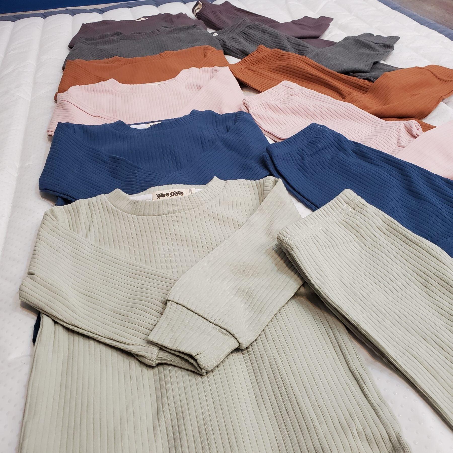 Wee Oats Moon Organic Cotton Long-Sleeves Pajama Set | The Nest Attachment Parenting Hub