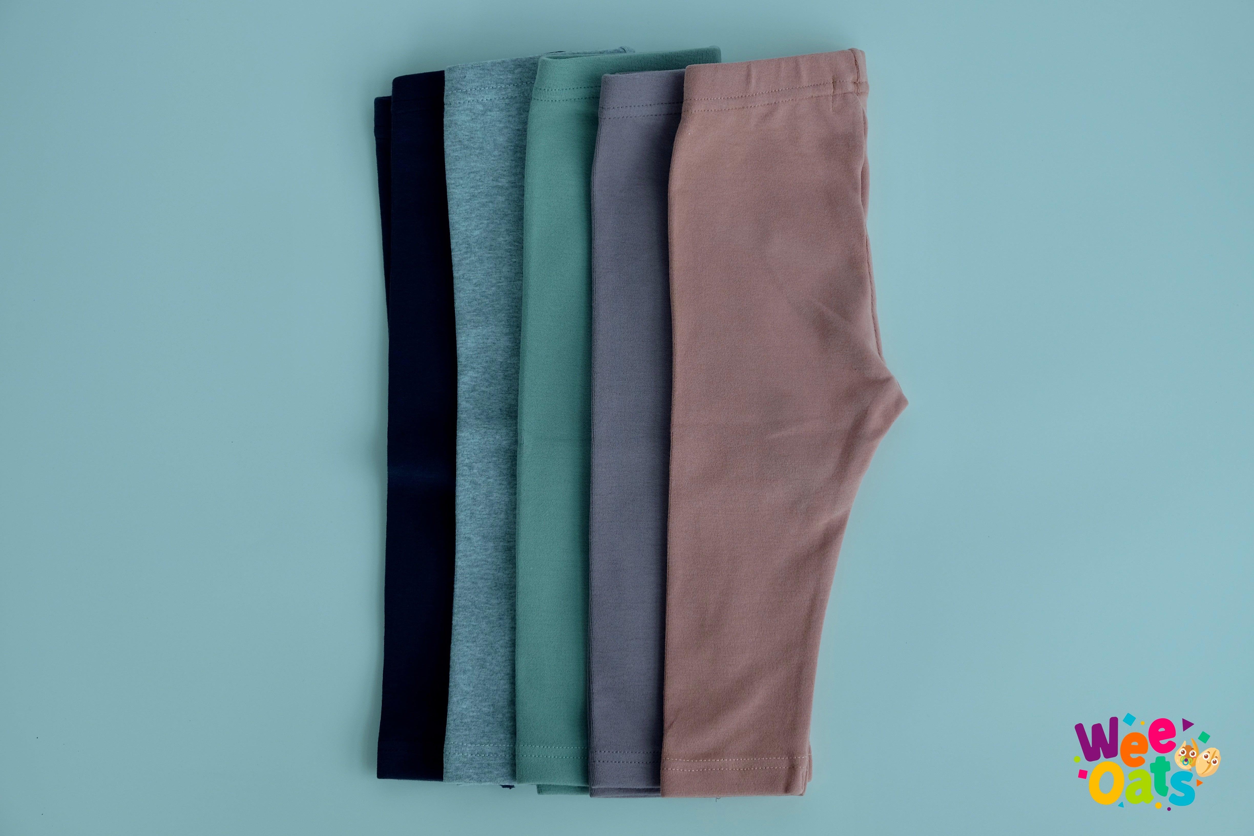 Wee Oats Pudding Organic Cotton Unisex Leggings | The Nest Attachment Parenting Hub