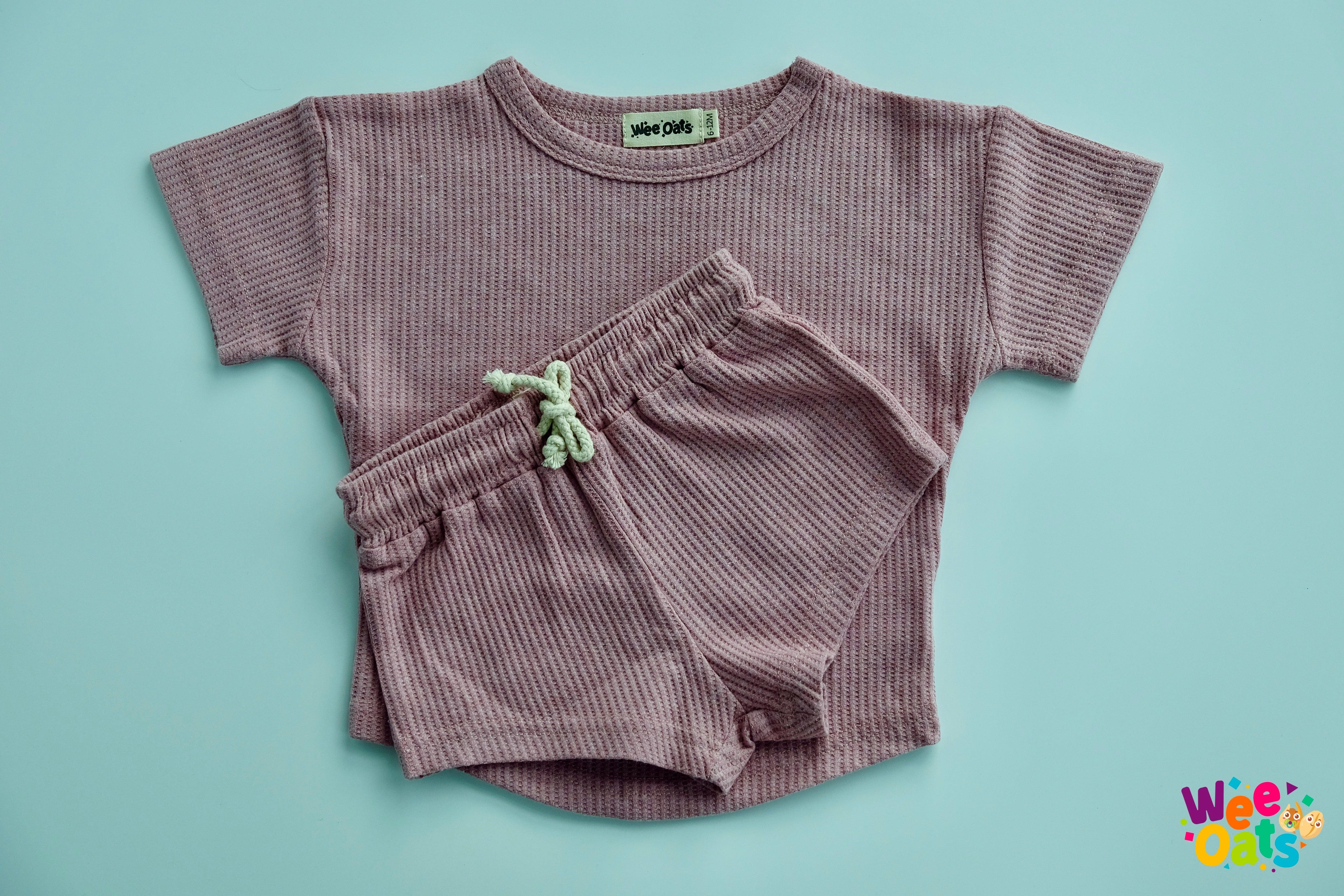 Wee Oats Smoothie Shirt & Shorts Set | The Nest Attachment Parenting Hub