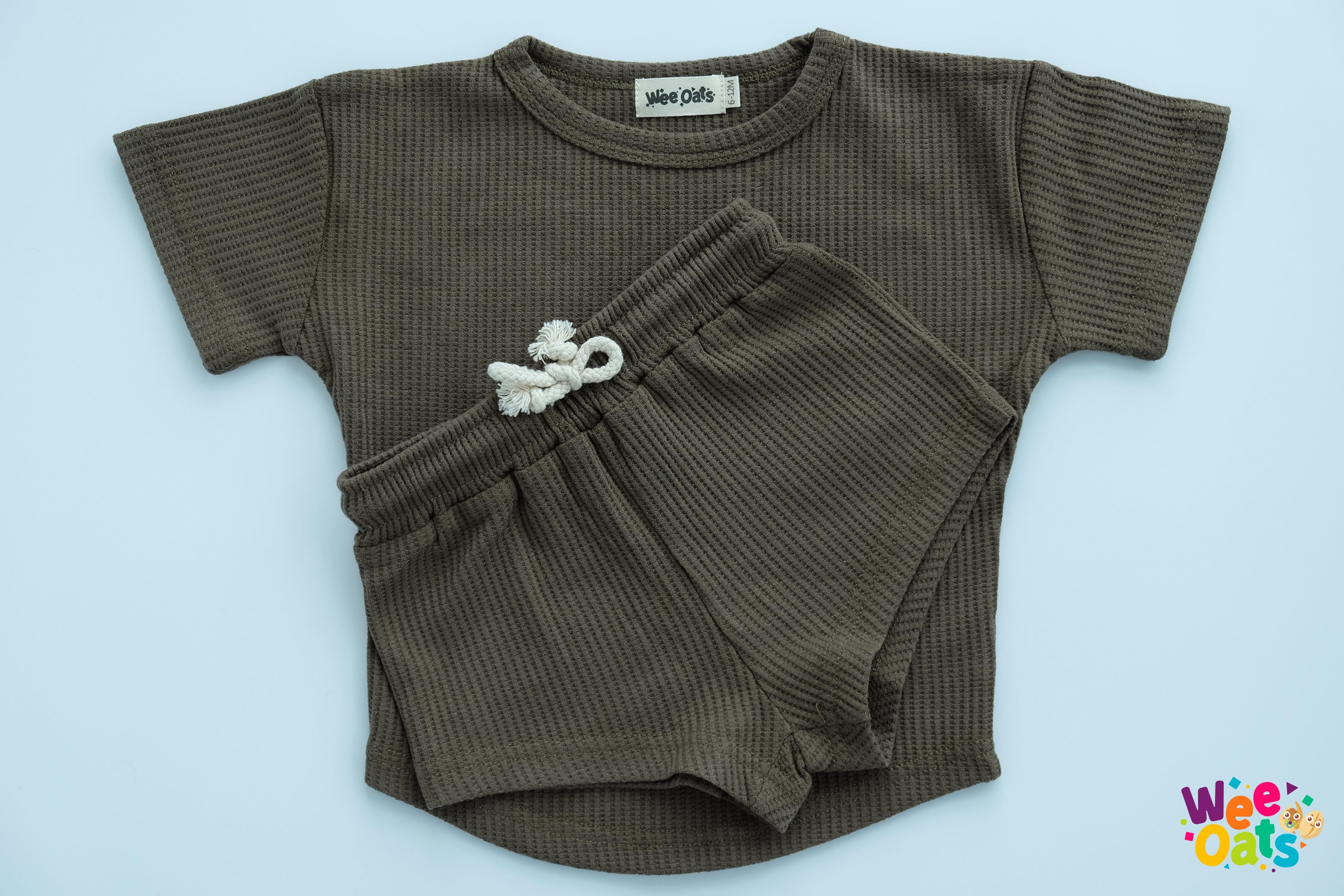 Wee Oats Smoothie Shirt & Shorts Set | The Nest Attachment Parenting Hub