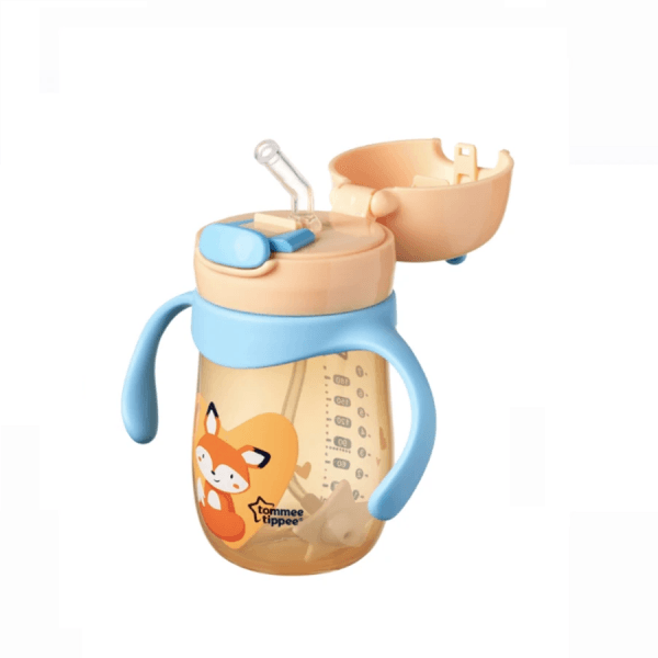 Tommee Tippee Weighted Straw Cup 2 Handle 240ml 6m+ | The Nest Attachment Parenting Hub