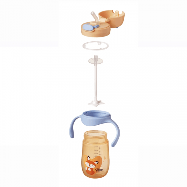 Tommee Tippee Weighted Straw Cup 2 Handle 240ml 6m+ | The Nest Attachment Parenting Hub