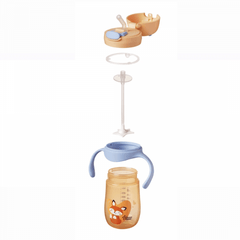 Tommee Tippee Weighted Straw Cup 2 Handle 240ml 6m+