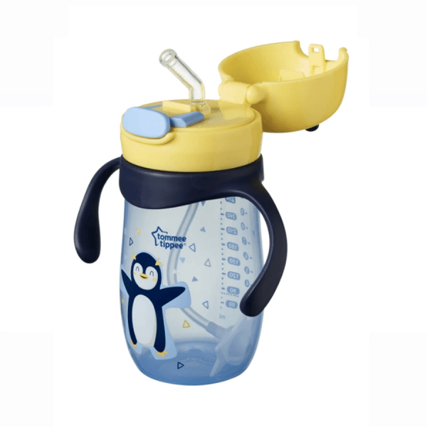 Tommee Tippee Weighted Straw Cup 2 Handle 300ml 12m+ | The Nest Attachment Parenting Hub