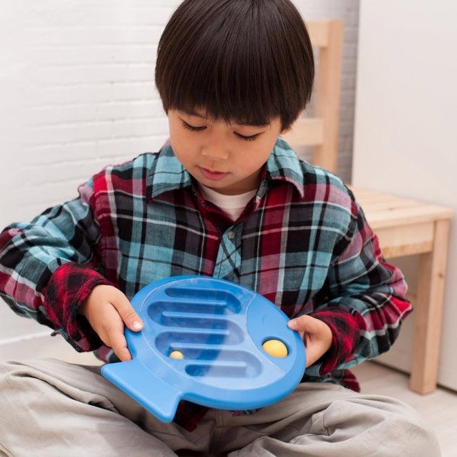 Weplay Tricky Fish - Blue | The Nest Attachment Parenting Hub